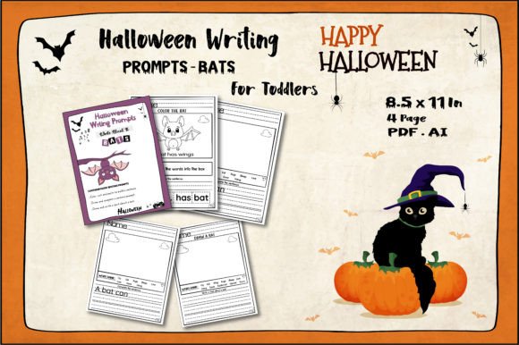 Bat-Themed Halloween Writing Prompts: A Design Perspective