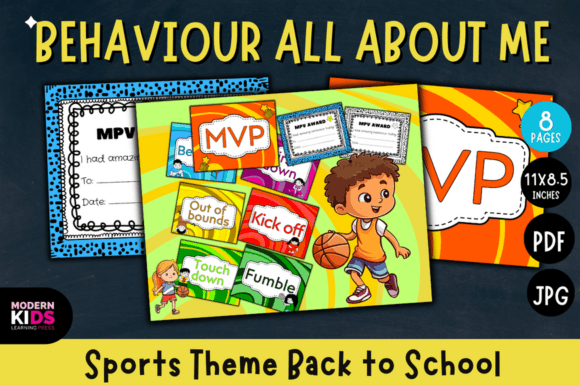Behavior All About Me Sports Theme Back to School: A Designer's Playbook for Engagement