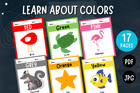 Color Kids Flash Cards: A Designer's Tool for Visual Education