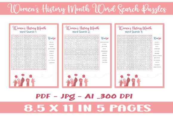 Creative Design Assets for Women's History Month