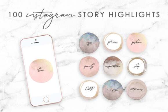 Elevate Your Brand with 100 Instagram Story Highlight Covers