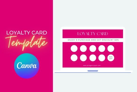 Elevate Your Brand with a Professional Loyalty Card Canva Template