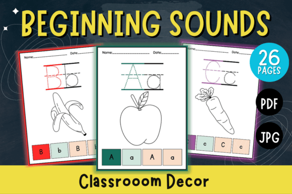 Learning Alphabet and Beginning Sounds: A Designer's Guide to Visual Literacy