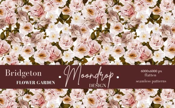 Watercolor Rose Seamless Patterns: A Designer's Spring Asset